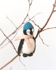Penguin Felt Ornament-0