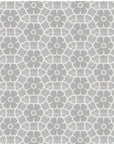 Luxury Ella porcelain floor tiles, premium hexagonal floral pattern, indoor outdoor anti-slip, grey lilac black white pink, no sealing required by Maria Starling Design at brixbailey.com