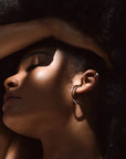 Flat Upper Ear Cuff - Silver