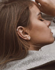 Flat Upper Ear Cuff - Silver