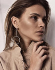 Flat Upper Ear Cuff - Silver