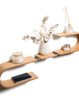 Floating Wooden Wall Shelf - Luno