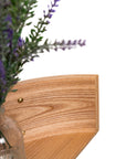Floating Wooden Wall Shelf - Pie