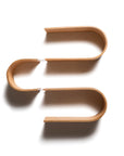 Floating Wooden Wall Shelf - Snake