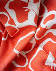 Flora cotton throw