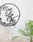 Metal Wall Art C'est La Vie