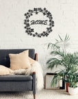 Flowery Metal Wall Art