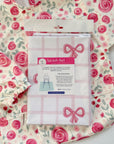Splash mat - Pink Bows