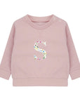 Embroidered Initial Sustainable Sweatshirt