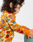 Hippie Baby Bamboo Zip Onesie - Soft, Stretchy & Eco-Friendly Sleeper by NIXX BABY at brixbailey.com