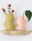 Medium Pistachio Ceramic Vase