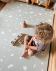 Foam Puzzle Playmat in Terrazzo Dove
