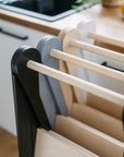 Foldable Kitchen Tower With Removable Rail