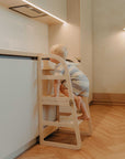 Transformable Kitchen Tower - Sleekstep, Convertible 2-in-1