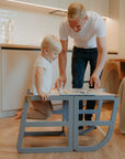 Transformable Kitchen Tower - Sleekstep, Convertible 2-in-1