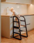 Transformable Kitchen Tower - Sleekstep, Convertible 2-in-1