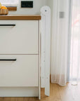 Foldable Kitchen Tower With Removable Rail