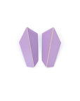 Folded Vertical Statement Earrings