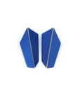 Folded Vertical Statement Earrings