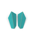 Folded Vertical Statement Earrings