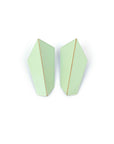 Folded Vertical Statement Earrings