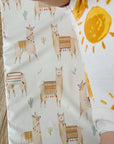 Travel Changing Mat - Alpacas