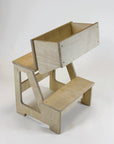 Folding Seat and Step Stool for Home Use