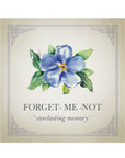 Forget-Me-Not Tiny Gold Vermeil Stud Earrings