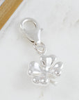 Four Leaf Clover Silver Charm