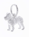 Fox Terrier Silver Dog Charm