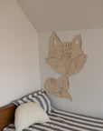 Fox Forest Animal - Wooden Wall Decoration
