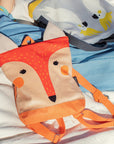 Kids Fox Backpack with Whimsical Design