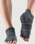 ToeSox Low Rise Half Toe Women's Yoga Grip Socks