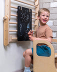 Frame-to-Wall Kit – Add-on for climbing frames