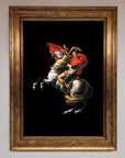 French King Ride Framed Poster