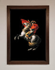 French King Ride Framed Poster