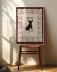 Fetch Me A French 75 - Black French Bulldog Print