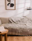 Friendsheep wool throw