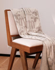 Friendsheep wool throw