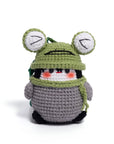 Cute Frog Hat Penguin Explorer