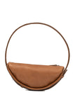 Crescent Shoulder Bag in Leather