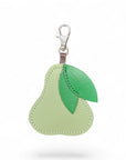 Handmade Leather Fruity Bag Charm – Pear