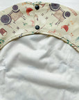 Long Sleeved Baby Bib - Farm Yard Print