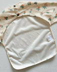 Long Sleeved Baby Bib - Pot Plants