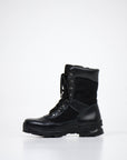 Black Desert Boots with Side Zipper