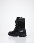 Black Desert Boots with Side Zipper
