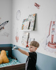 Future Sky Wall Stickers Set for Kids Bedrooms