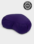 Yoga Studio European Organic Buckwheat Zafu Crescent Cushion