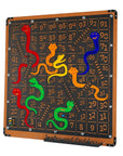 Giant Snakes and Ladders Game Board