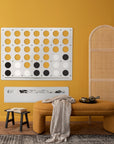 White Giant Four in a Row Wall Game